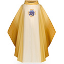 Chasuble Embroidered Eucharistic Emblem 3291