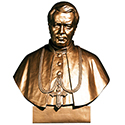 St&#46; Pius X Bust Fiberglass Bronze 582&#47;A
