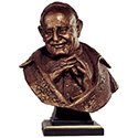 St&#46; John XXIII Bust Fiberglass Bronze 600&#47;119A