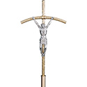 Processional Papal Crucifix 77PC40