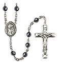 San Juan de la Cruz 6mm Hematite Rosary R6002S-8232