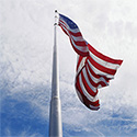 American Flag Large Outdoor Polywavez&#174; Nylon