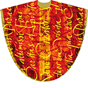 Chasuble Pentecost Red 5007