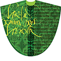 Chasuble Sanctus Green 5008