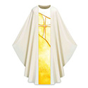 Chasuble &quot;Lumen Fidei&quot; White 5159