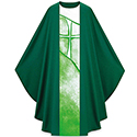 Chasuble &quot;Lumen Fidei&quot; Green 5159