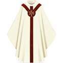 Chasuble White/Red 5179
