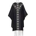 Chasuble Opus Black 101&#45;0182