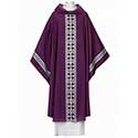 Chasuble Purple&#47;Silver AH&#45;1371