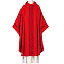 Chasuble All Saints Narrow Red 7894