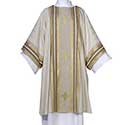 Dalmatic Baltimore White&#47;Gold 4126