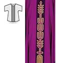 Dalmatic Tree of Life Purple SF&#46;240