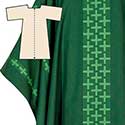 Dalmatic All Saints Narrow Forest 7894