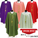 Chasuble Special Promotion Set of 5 1205