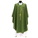 Chasuble Chi Rho Green 1205