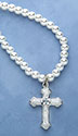 Mother of Pearl Cross Pendant 13267