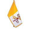 Papal Flag Durawavez&#174; Fringed Presidential Indoor