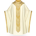 Chasuble Cantate &amp; Seta White 2-3850