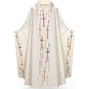 Chasuble with Embroidered Crosses 5188