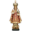 Infant of Prague 11&quot; Wood 254000