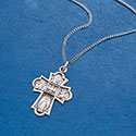 Pewter 4-Way Pendant 26081