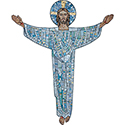 Risen Christ Mosaic 280&#47;57M