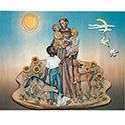 St&#46; Francis Relief Wood or Fiberglass 390&#47;9