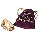 Figure of Infant Jesus in Pouch 39118J