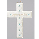 Baptism Wall Cross 42828