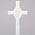 Baptism Wall Cross 44324
