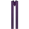 Overlay Stole Purple Ornata 3110