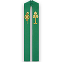 Overlay Stole Green 3244
