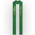 Overlay Stole Lucia Green 50-3932