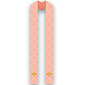 Overlay Stole Rose 3978