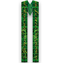 Overlay Stole Green 5063