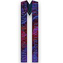 Overlay Stole Purple 5064