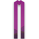 Overlay Stole Purple 5137