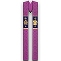 Stole Pelican Duomo Purple 5295