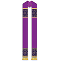 Overlay Stole Purple 5308