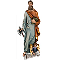 St&#46; Matthew 3&#47;4 Relief Wood 600&#47;36
