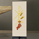Lectern Cover Pascal White 2157