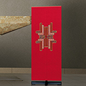 Lectern Cover Omega Red 2530