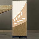 Lectern Cover Omega White 5123