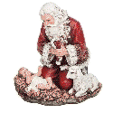 Kneeling Santa 5&#34; 633312