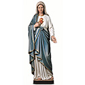 Statue Sacred Heart of Mary Wood 640/129