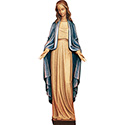 Statue Blessed Virgin Mary Wood or Fiberglass 640/59
