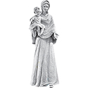 Our Lady of the Smile Marble Fiberglass 700&#47;89
