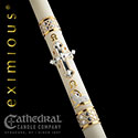 Eximious&#174; Hand Crafted Merciful Lamb&#153; Paschal Candle