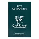 Rite of Baptism for Children Participation Book 80/04