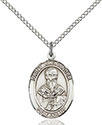 Sterling Silver St. Alexander Sauli Pendant 8012